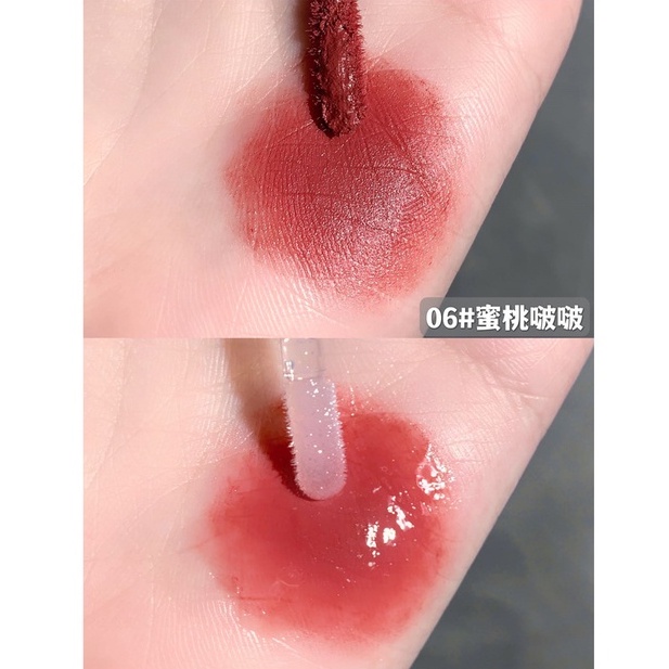 Dầu Dưỡng Môi HERORANGE Tráng Men Làm Mờ Đường Viền Môi Dưỡng Ẩm Sâu