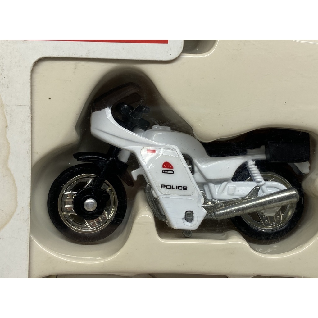 Bộ mô hình Tomica Emergency Vehicle Set  4 models Honda Police Bike Nissan Diesel Toyota Supra Paramedic