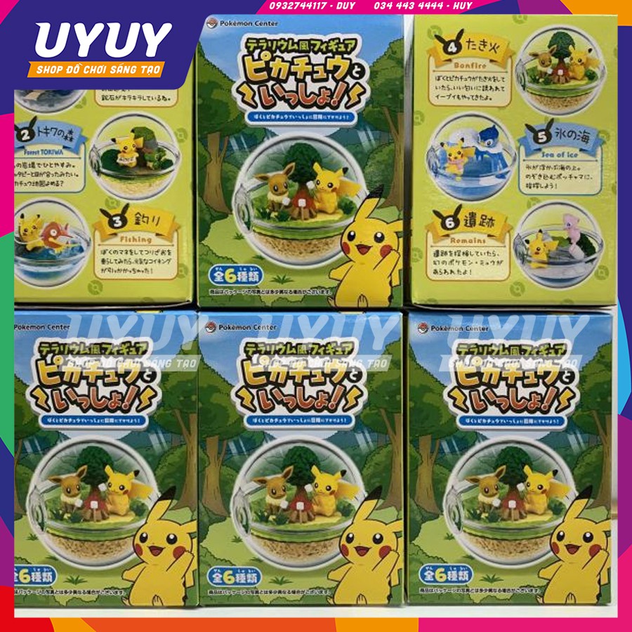 Mô Hình Quả Cầu Nhân Vật Pokemon Tung Tuyệt Chiêu Cực Đẹp, Sắc Nét, Dễ Thương