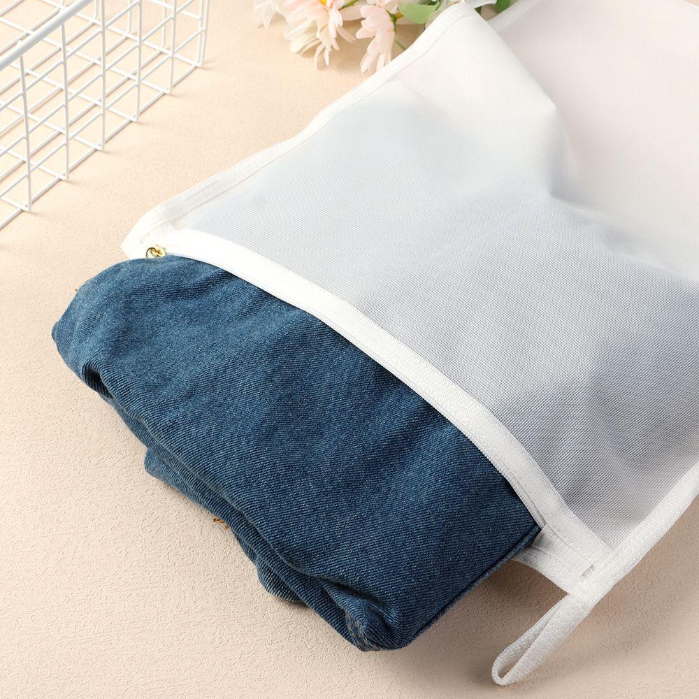 KUNHEV Túi Lưới Giặt Đồ Lót Có Khóa Kéo Tiện Dụng