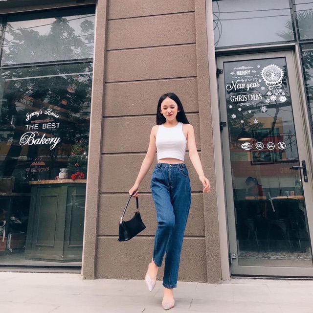 Baggy Jean Lưng Thun Ulzzang