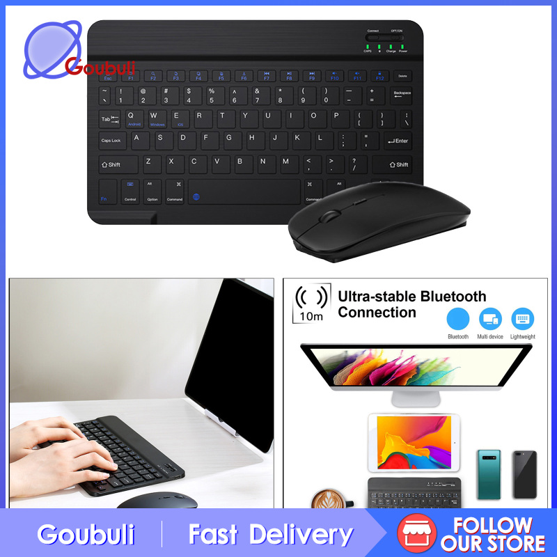 Bàn Phím Bluetooth Không Dây Cho Máy Tính