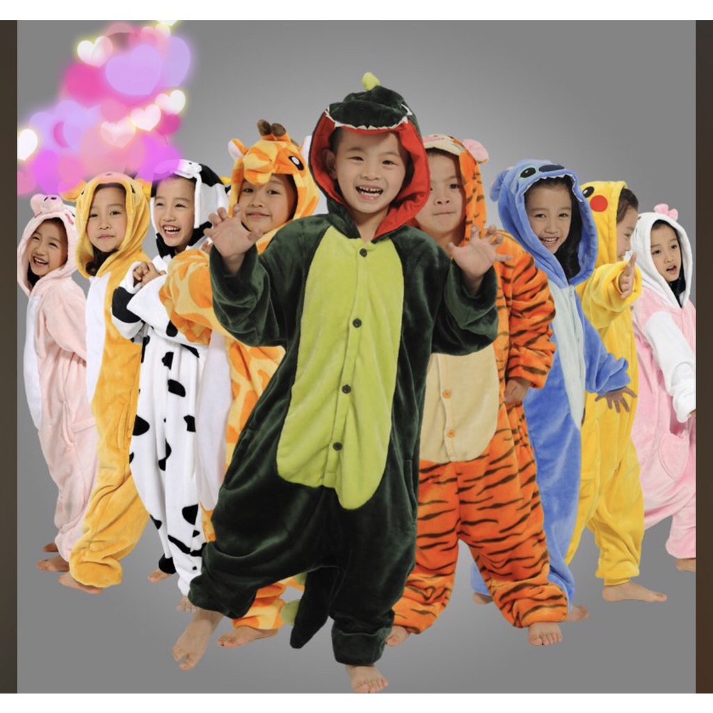 (Có Sẵn, Nhiều Mẫu, Loại Đẹp) Bộ Đồ Khủng Long, Bộ Đồ Unicorn Cho Bé