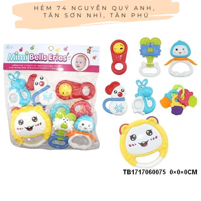 SET 7 MÓN ĐỒ CHƠI XÚC XẮC TOYHOUSE TOYSHOUSE