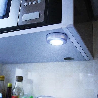 Đèn LED Dán Tường, Dán Phòng Ở, Dán Tủ Quần Áo 3 Bóng
