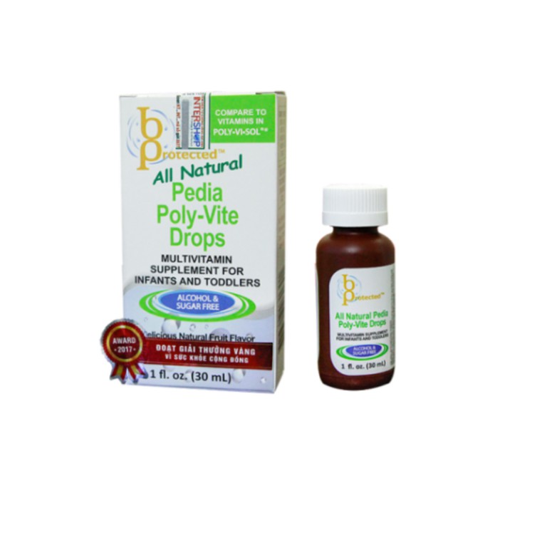 Pedia Poly - Vite Drops bổ sung vitamin tổng hợp cần thiết cho trẻ từ 0 đến 4 tuổi | BigBuy360 - bigbuy360.vn