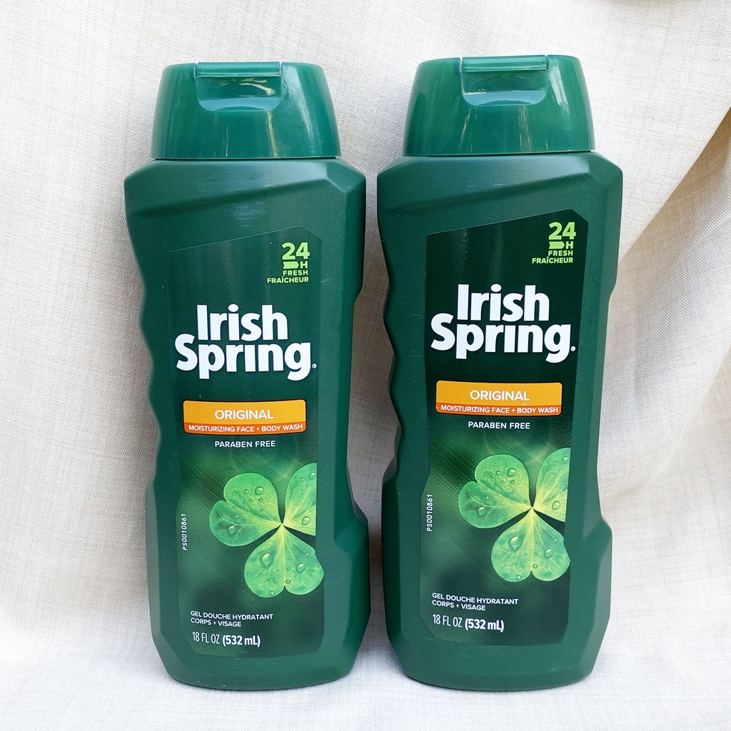 Sữa tắm Irish Spring Original Body Wash cho Nam MẪU MỚI