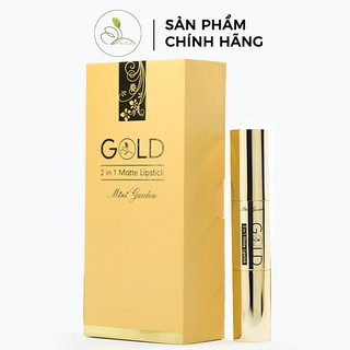 Son 2 Đầu Gold Matte Lipstick Mini Garden