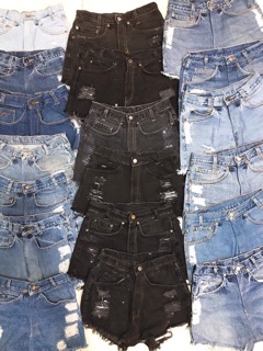 Quần short jean Mỹ