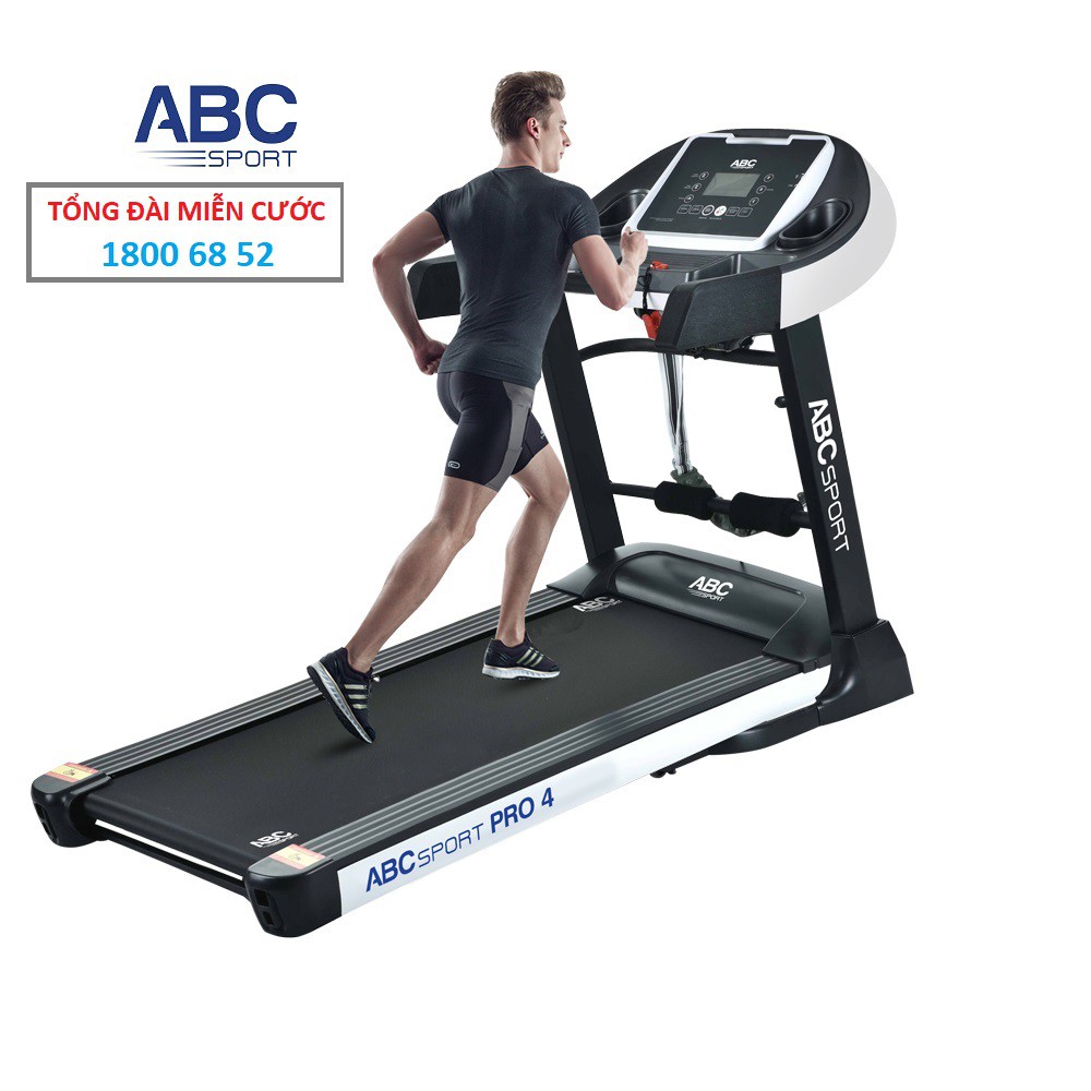 Máy chạy bộ ABC SPORT Pro 4 đa năng