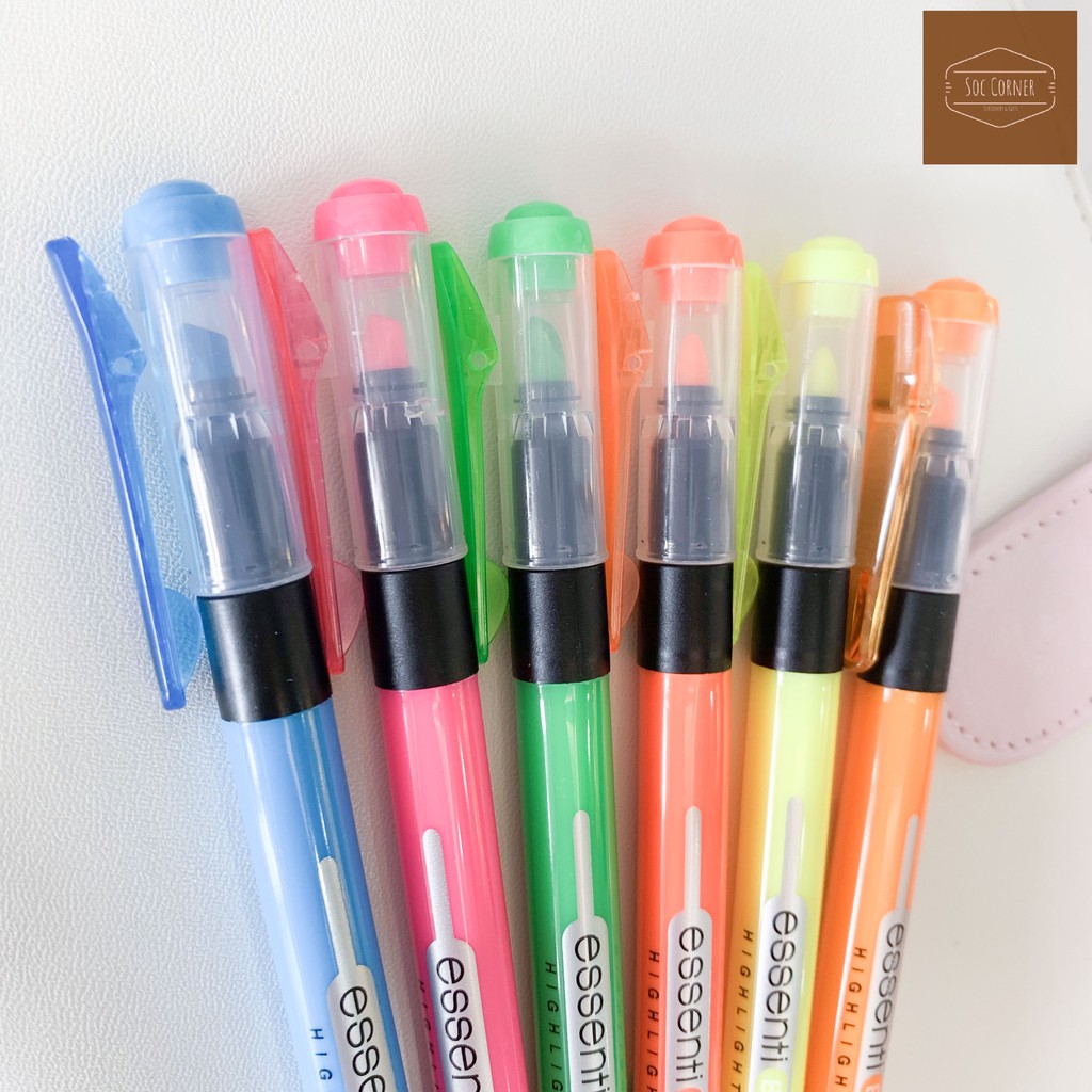 Cây bút màu Monami Essenti Bright Highlighter