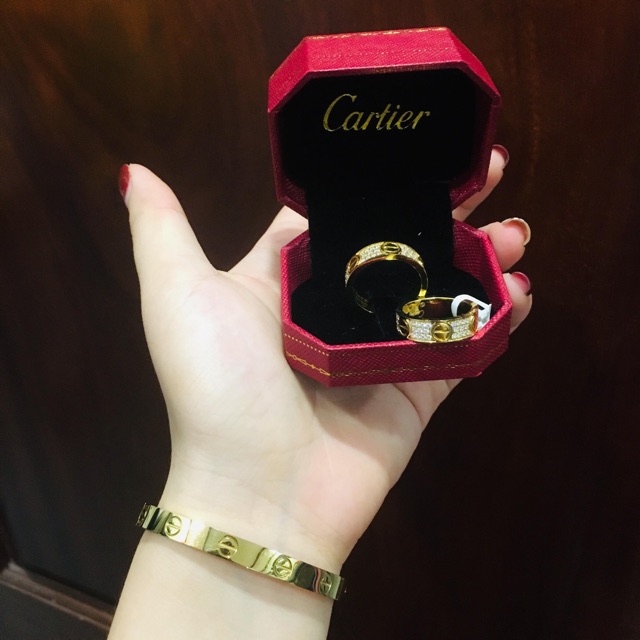 Nhẫn Cartier cao cấp Thanh Lý Gấp