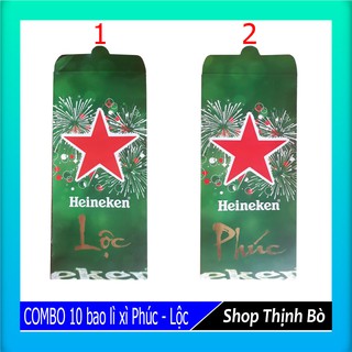 COMBO 10 Bao Lì Xì Phúc - Lộc
