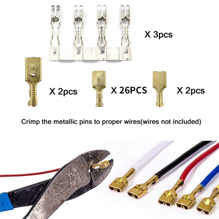 Hộp 6 Cầu Chì, 6 Relay 12VDC dùng cho ô tô