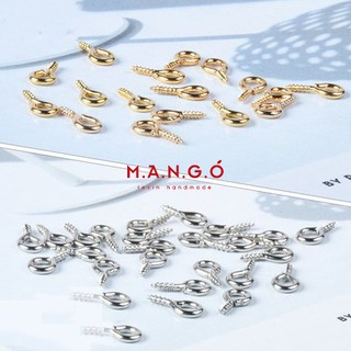 20 Đinh xoắn làm đồ trang sức handmade