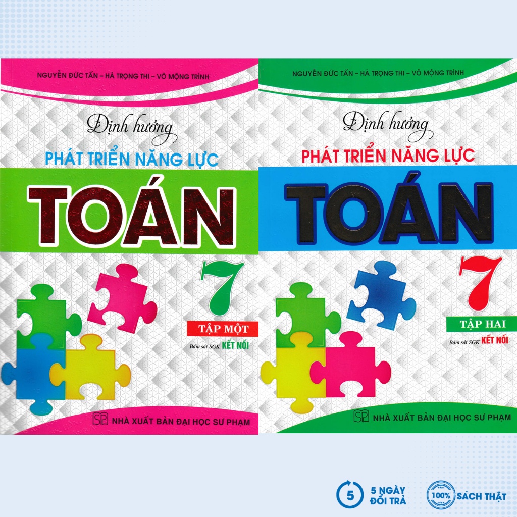 Sách Tham Khảo - Combo Định Hướng Phát Triển Năng Lực Toán 7 (Bám Sát SGK Kết Nối) (Bộ 2 Cuốn) - HA