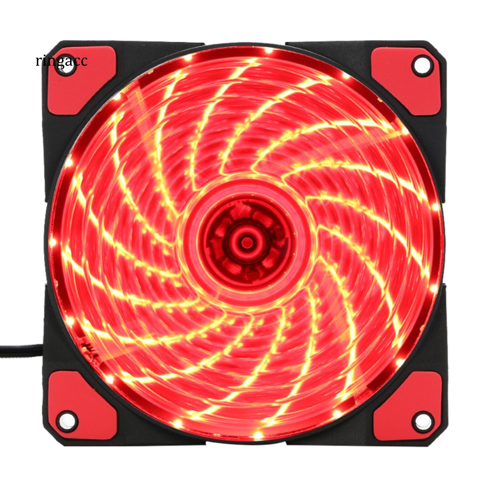 Quạt Tản Nhiệt Cho Máy Tính 12x12cm 12v 15 Led