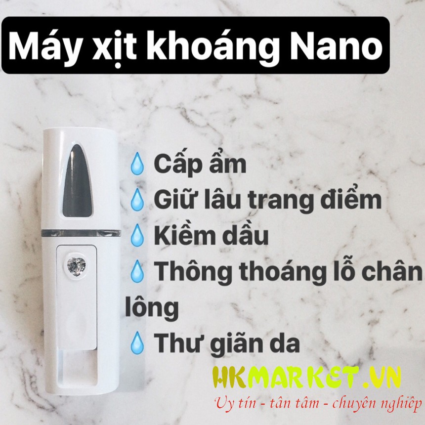 Máy xịt khoáng mini cầm tay Nano