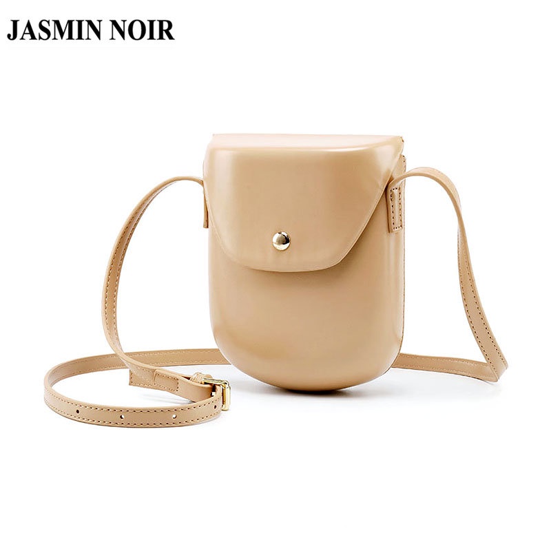 Túi Đeo JASMIN NOIR Chéo Vai Bằng Da PU Có Khóa Dành Cho Nữ