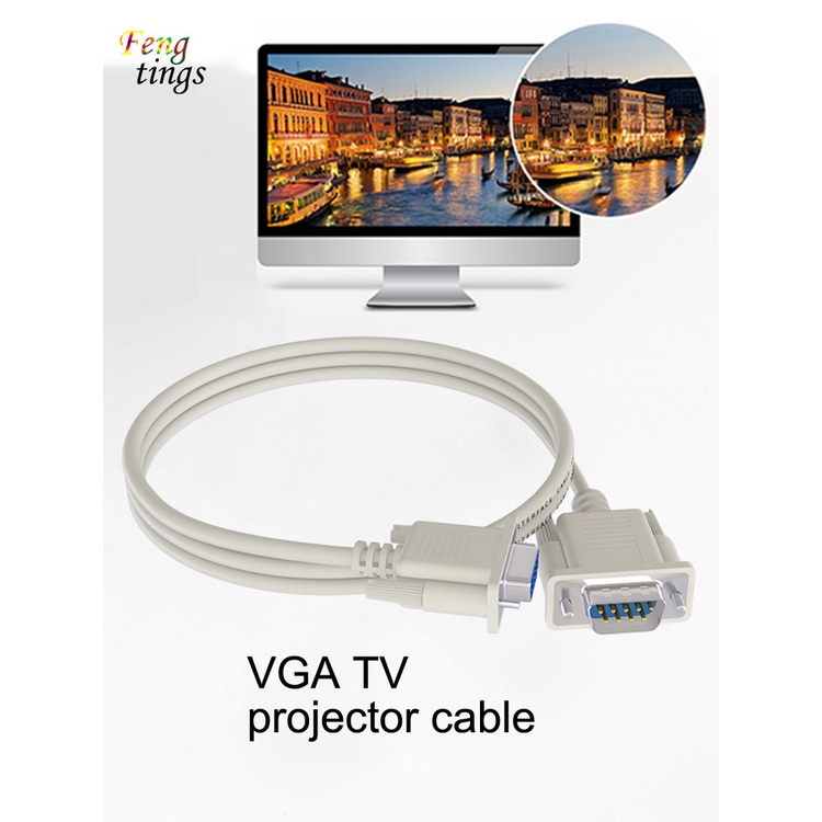 Dây Cáp Nối Dài 150 / 300cm Vga 9pin Sang Vga Cho Pc | BigBuy360 - bigbuy360.vn