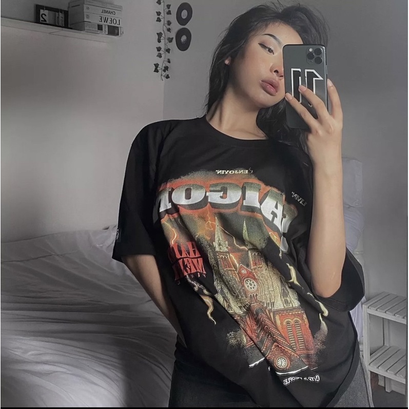 Áo thun HADES Saigon SPIRIT BLACK nam nữ áo thun tay lỡ hades sài gòn phong cách Ulzzang | BigBuy360 - bigbuy360.vn