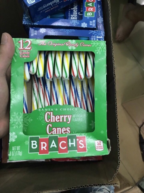 Kẹo gậy giáng sinh loại 12c