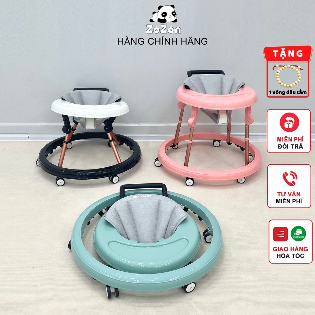Xe Tròn Tập Đi Cho Bé Zoko, Xe Tập Đi Đa Năng Cho Trẻ Em Xuất Nhật Mẫu Mới Nhất 2021 Hàng Chính Hãng Bảo Hành 12 Tháng
