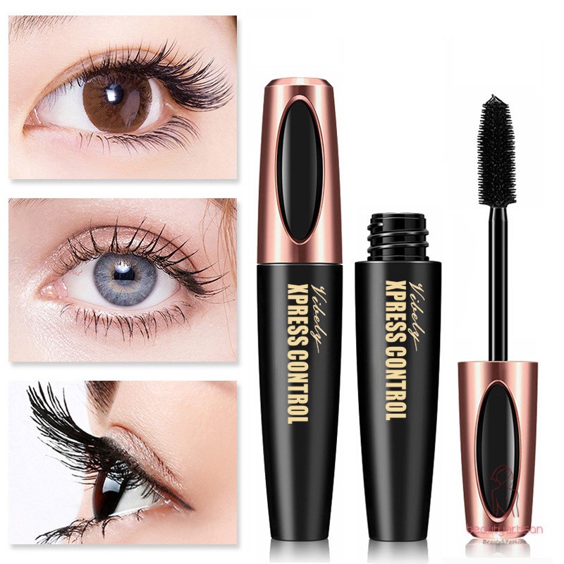 [Hàng mới về] Mascara 4D chống nước làm dày dài và cong mi hiệu quả