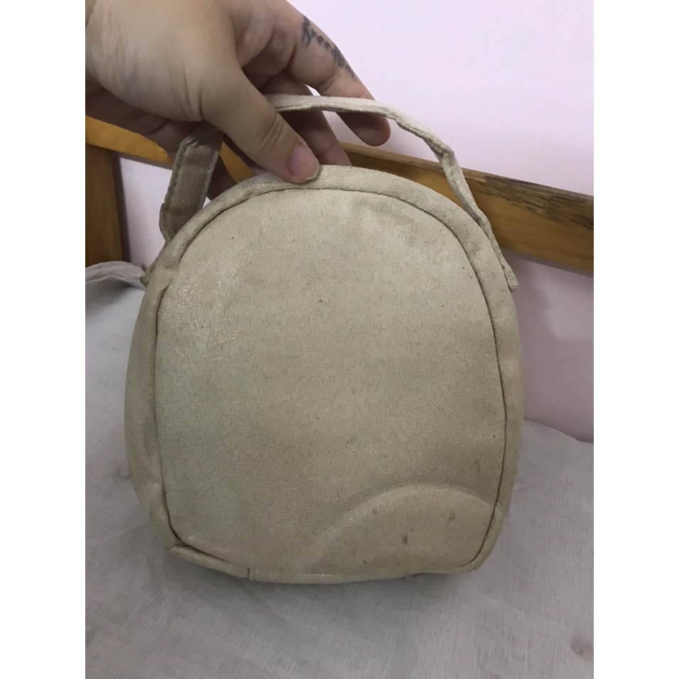 Túi đựng mỹ phẩm hiệu Bvlgari