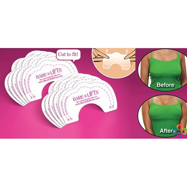 {GIÁ SỈ} Hộp dán kéo ti nâng ngực (5 cặp)