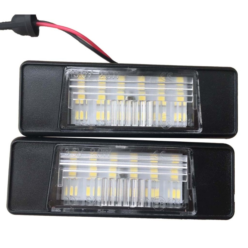 Set 2 Đèn Led Chiếu Biển Số Xe Ô Tô X-Trail JUKE Qashqai