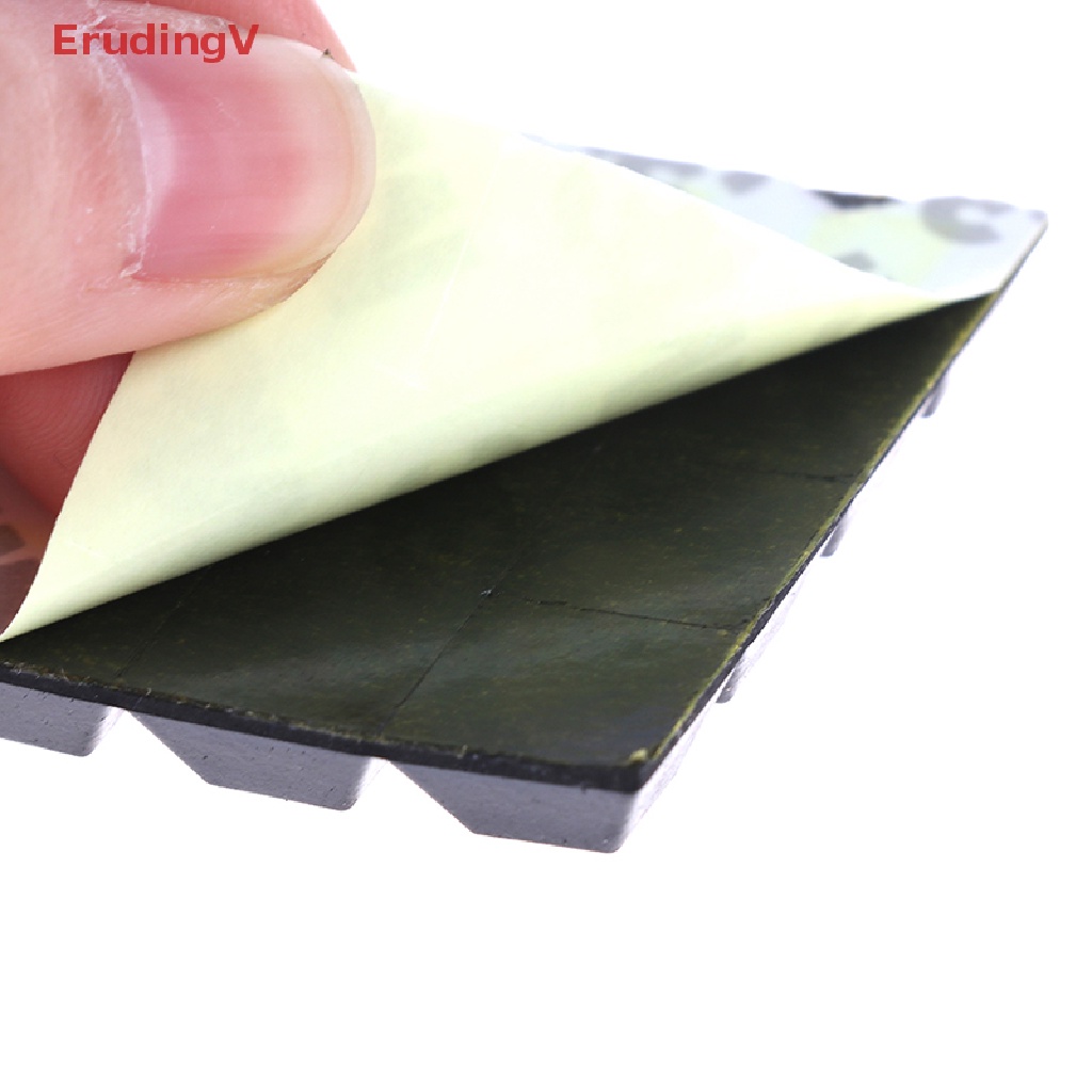 Bộ 40 Miếng Đệm Cao Su Hình Vuông Chặn Cửa Chống Va Chạm