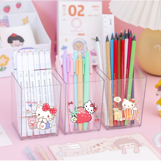 Cắm bút mica phi hành gia CBMC6 12 cung hoàng đạo ngựa thần siêu anh hùng astronaut gấu thỏ chery kitty