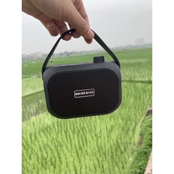 Loa Bluetooth Mini BOMBASS L15 Chất Lượng Âm Thanh Đỉnh Cao - Quai xách tiện lợi - Bass mạnh