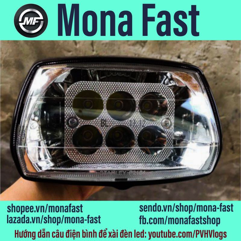 Pha đèn Dream led 6 bóng