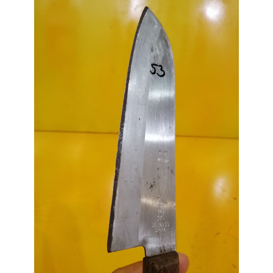 Dao thái nội địa Nhật, dài 29cm, lưỡi 17cm (mã 53)