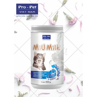 SỮA BỘT DINH DƯỠNG DÀNH CHO MÈO MIUMILK