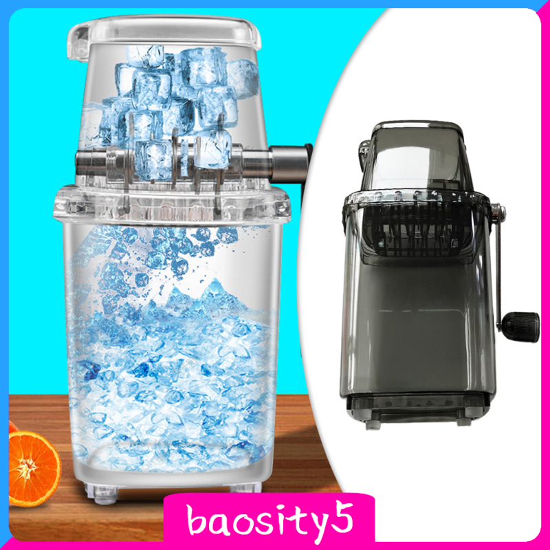 Máy Xay Đá Bào Mini 5 Lưỡi Bằng Thép Không Gỉ