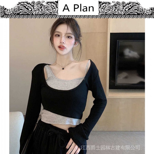 Set áo Vest tay dài + áo khoác thiết kế hợp thời trang