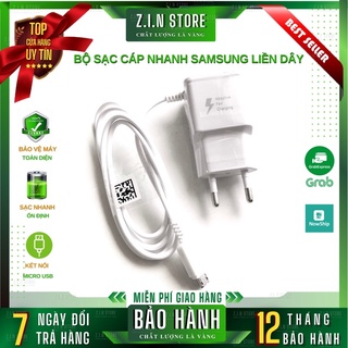 Bộ cáp sạc nhanh samsung liền dây galaxy note 4/5/s6/s7 edge 2020