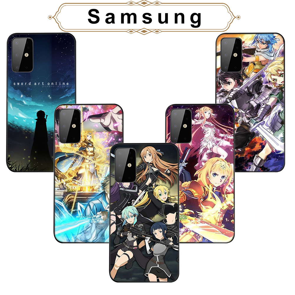 Ốp Lưng In Hình Sword Art Online Cho Samsung Galaxy Note 8 9 10 Plus J7 Duo J6 A2 J4 Core 2