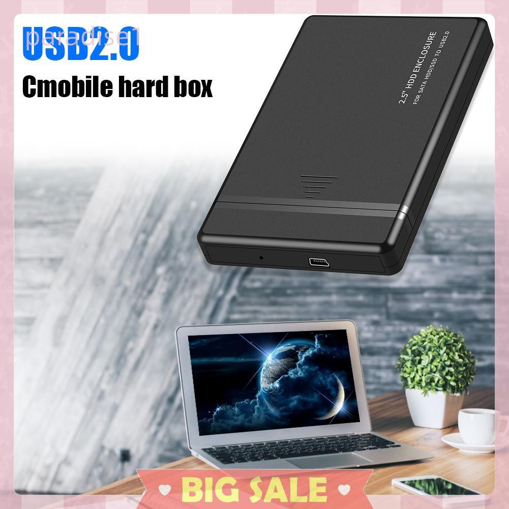 Hộp Đựng Ổ Cứng Ngoài HDD SSD 480Mbps 2.5 inch Ốp | BigBuy360 - bigbuy360.vn