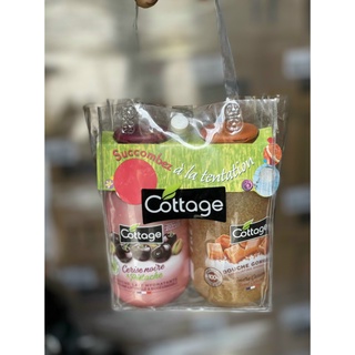 Set quà 2 chai Sữa tắm Cottage 250ml