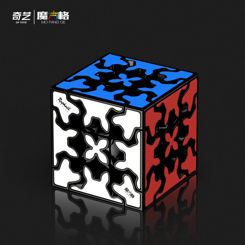 Đồ chơi Rubik Biến Thể Nhằng Nhịt Ma Trận Qiyi 3x3 Gear cube - Rubik giáo dục giúp nâng cao Trí Não