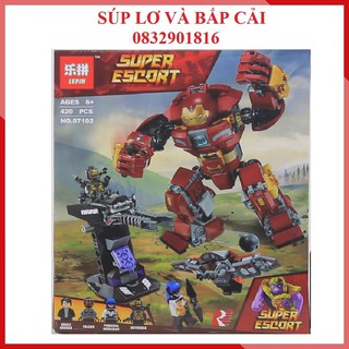 Lepin mã 07102 Người sắt khổng lồ - Đồ chơi lắp ráp xếp hình thông minh