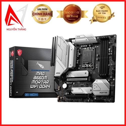 Mainboard bo mạch chủ MSI MAG B660M MORTAR DDR4 new chính hãng