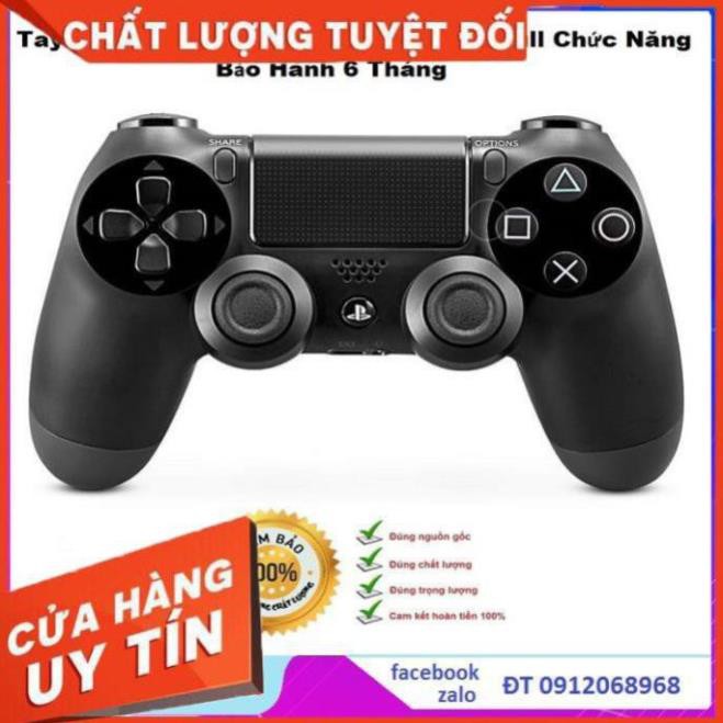 Tay Cầm Chơi Game Không Dây PS4 DualShock 4 Full Chức Năng , Tay Cầm Chơi Game Bluetooh Cho Điện Thoại, Laptop, PC