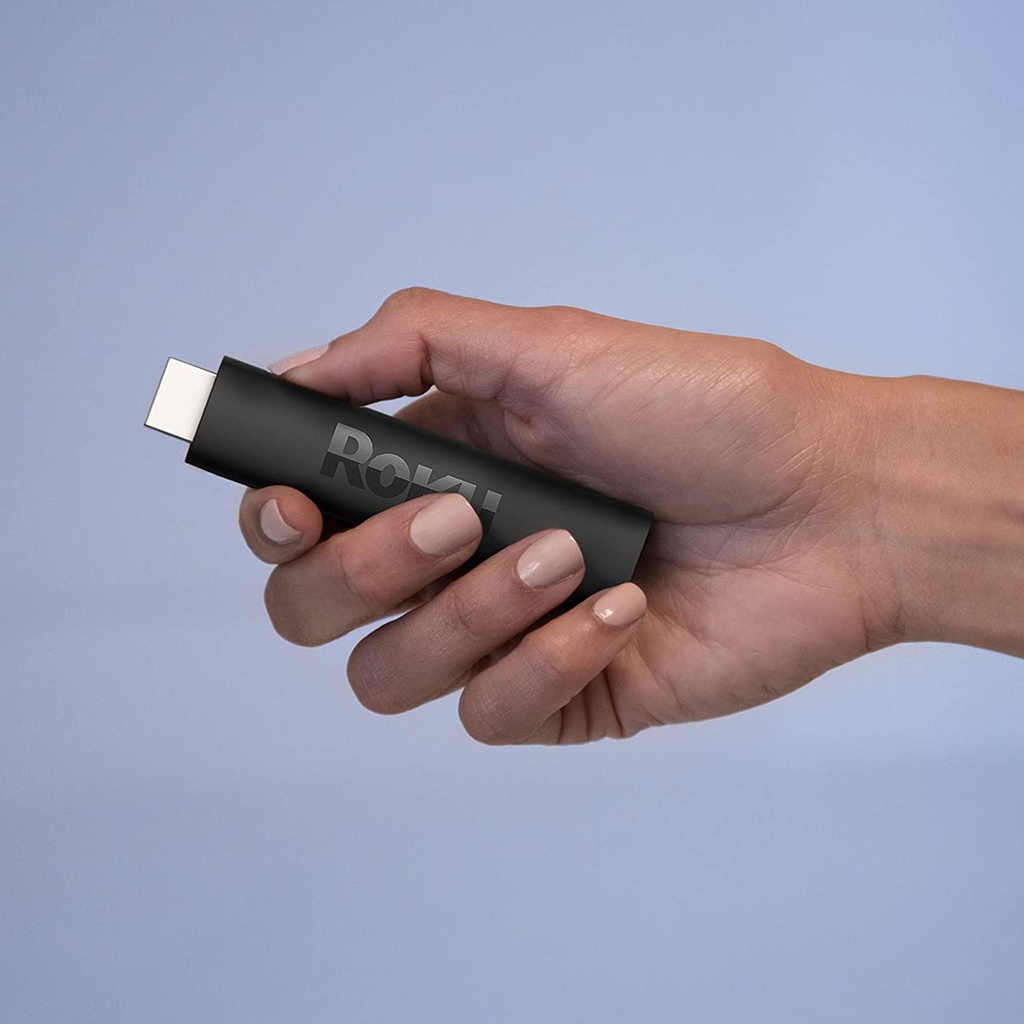 Thiết bị phát truyền hình Roku Streaming Stick 4K/HDR/Dolby Vision 2021, Express 4K+  with Roku Voice Remote, TV Control