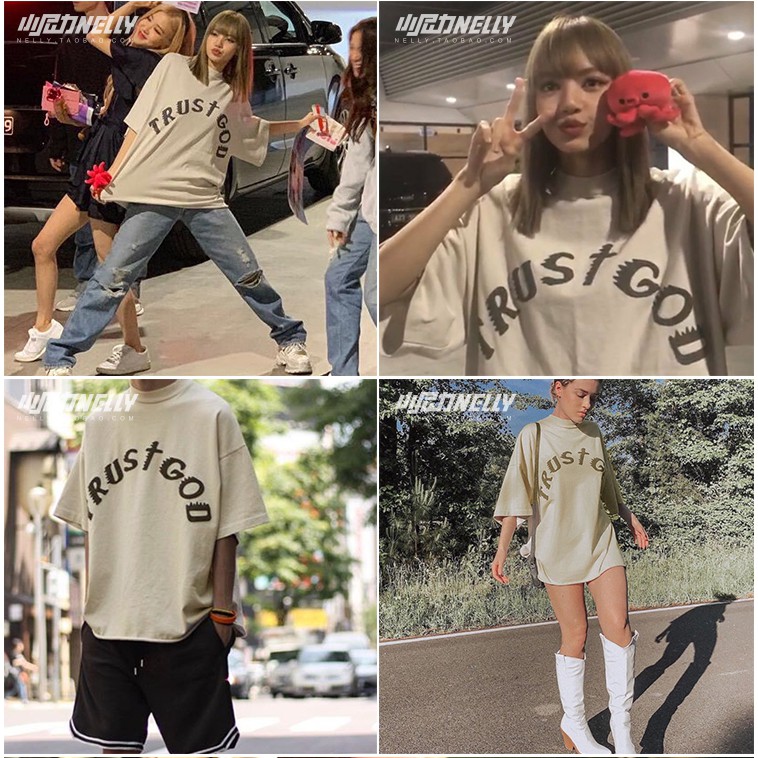 Áo phông Nelly Heybig tay ngắn - Trust God