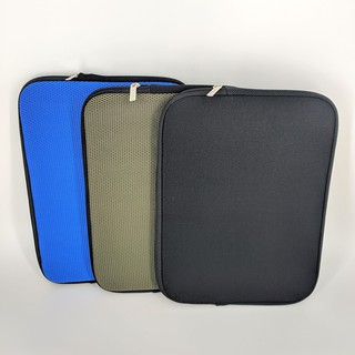 Túi bảo vệ chống sốc Laptop vải lưới polyester 14 inch loại dày _ Xanh dương/Đen/Xanh tím/Xanh rêu
